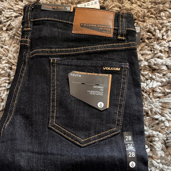 Volcom Youth 2x4 Sz 16 Jeans - Picture 2 of 6